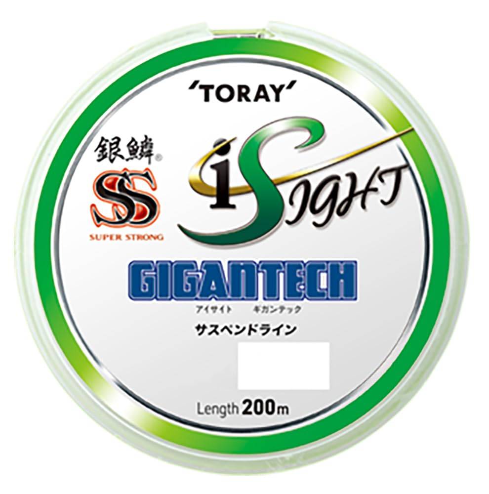 Toray Ginrin Super Strong EyeSight Gigantec 200m Light Green 5 No.