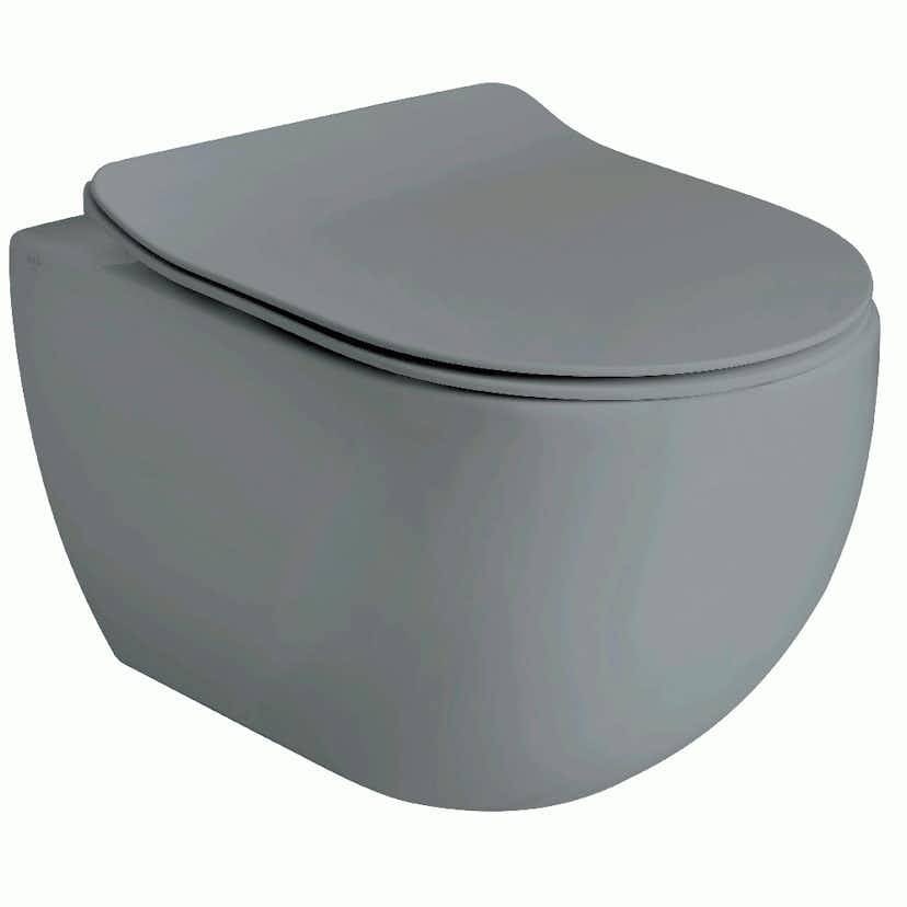 Vägghängd Toalettstol Lavabo Glomp Rimless