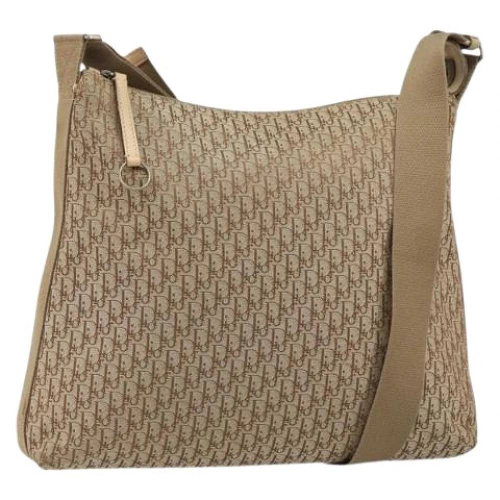 Dior Vintage - Pre-owned Trotter Canvas Axelväska Vintage - Dam - ONE Size - Läder