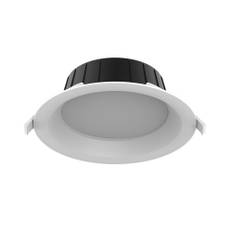 Noxion LED Downlight Hera Medium Forsænket Hvid 21W 2400lm - 827-830-840 CCT | 226mm - Udsnit 200mm