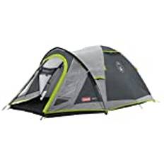 Coleman Zelt Darwin 2-4 | Kompaktes 2 bis 4 Mann Kuppelzelt | Modelle mit abgedunkelter Schlafkabine | Leichtes Camping, Festival, Trekkingzelt | 4500 mm wasserdicht | integrierte Bodenplane