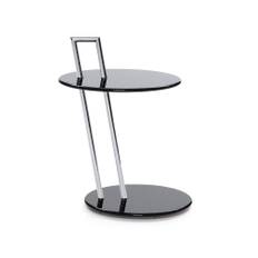 ClassiCon - Occasional Table Round, Grey - Små borde og sideborde - Eileen Gray - Sort - MDF/Metal