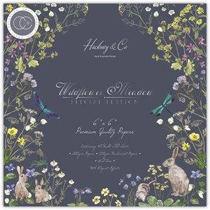 Pappersblock - 30x30cm - Wildflower Meadow - Special Edition - 40st