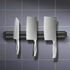 1 st väggmonterad magnetisk knivhållare i plast, magnetisk knivställning för köksknivar, redskap, hemkök väggmonterad magnetisk knivställning, magneti - Multifärgad (1 st)