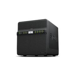 SYNOLOGY Disk Station DS423 - NAS server - 4 bays - SATA 6Gb/s - RAID RAID 0, 1, 5, 6, 10, JBOD - RAM 2 GB - Gigabit Ethernet - iSCSI support