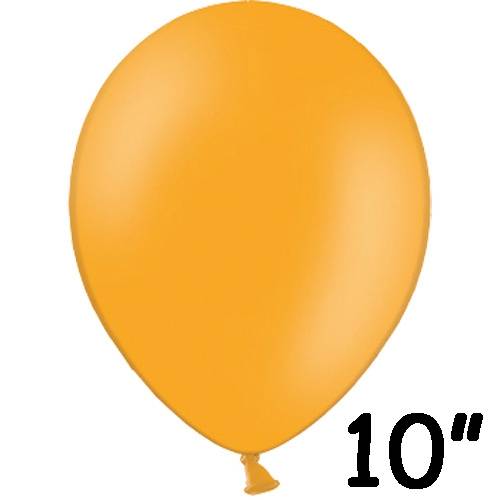 Orange ballon 1 stk. - 26 cm..