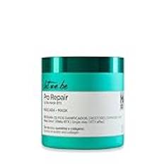 Let Me Be - Botox Hair Pro Repair Ultra Mask en une étape, professionell volymreducerare, kokosolja med kollagen och keratin, ekologisk och formaldehydfri (500g)