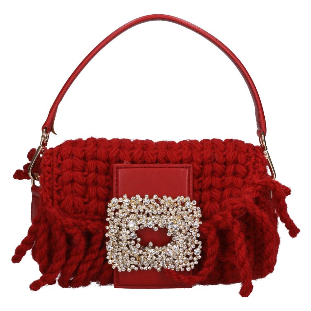 GEDEBE Mia Mini Taske - Tasker - Dame - Rød - ONE SIZE - Uld