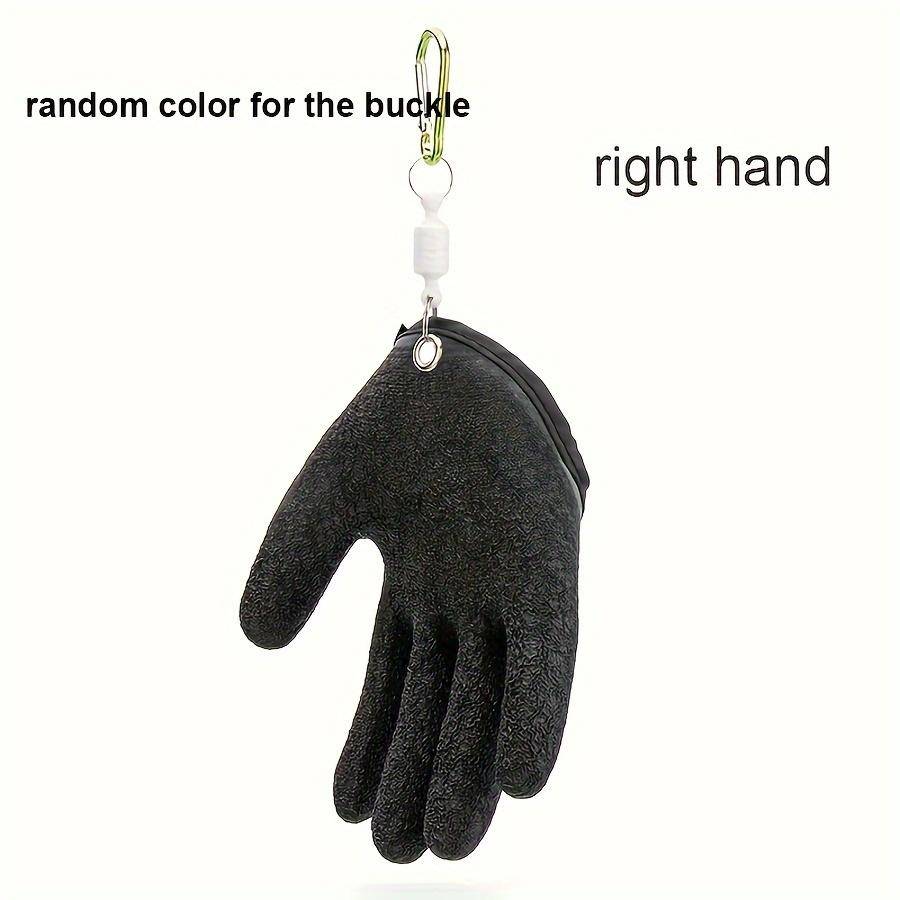 Fishing Catching Gloves Magnet Release Anti-slip Water Resistant Fishing Gloves