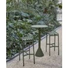 HAY Palissade Cone Table High + Bar Stool Havemøbelsæt - Olive