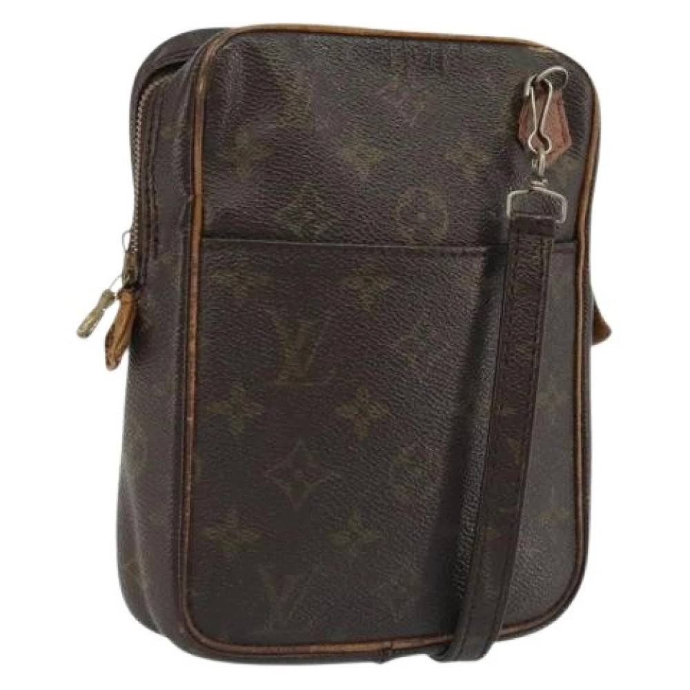 Louis Vuitton Vintage Pre-owned Vintage Monogram Crossbody Taske - Vintage - Dame - Brun - ONE SIZE - Uld