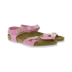 BIRKENSTOCK Rio Kinder Sandaletten Made in Germany Sommer-Schuhe Mädchen Sandalen Schmale Weite 1005892 Pink
