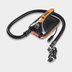 Elektrisk pumpe Black Island SUP, 12 V, med digital trykmåler (manometer) + fleksibel slange