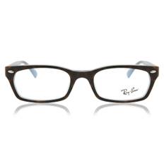 Ray-Ban RX5150 Highstreet 5023 48 Briller Mænd Tortoiseshell - Top Havana On Transparent Blue - 48mm