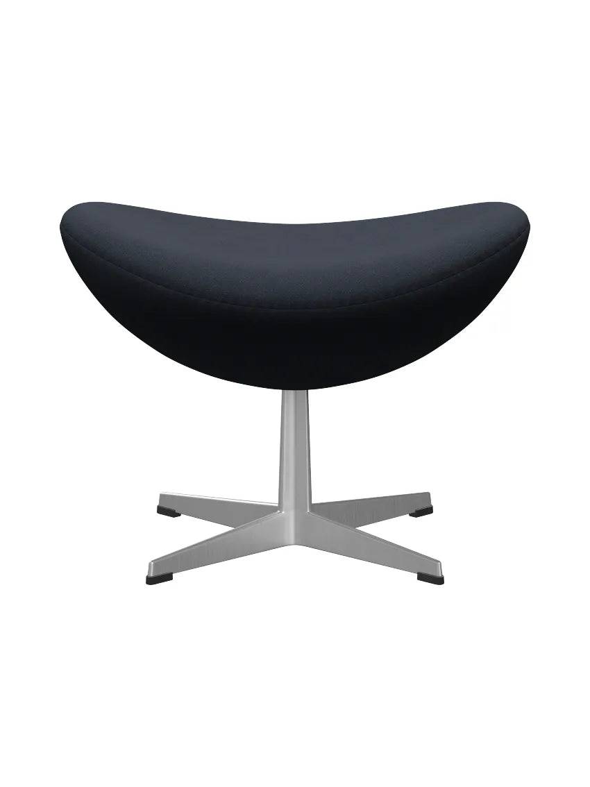 3127 Fodskammel til Ægget af Arne Jacobsen stofgr. 2 Fiord / 782 Midnight Blue - Jacobsen Plus