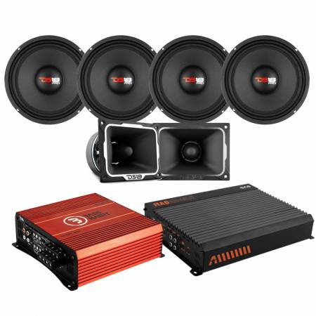 4-pack DS18 PRO-X10.4M och TWX5, SPL-paket med steg