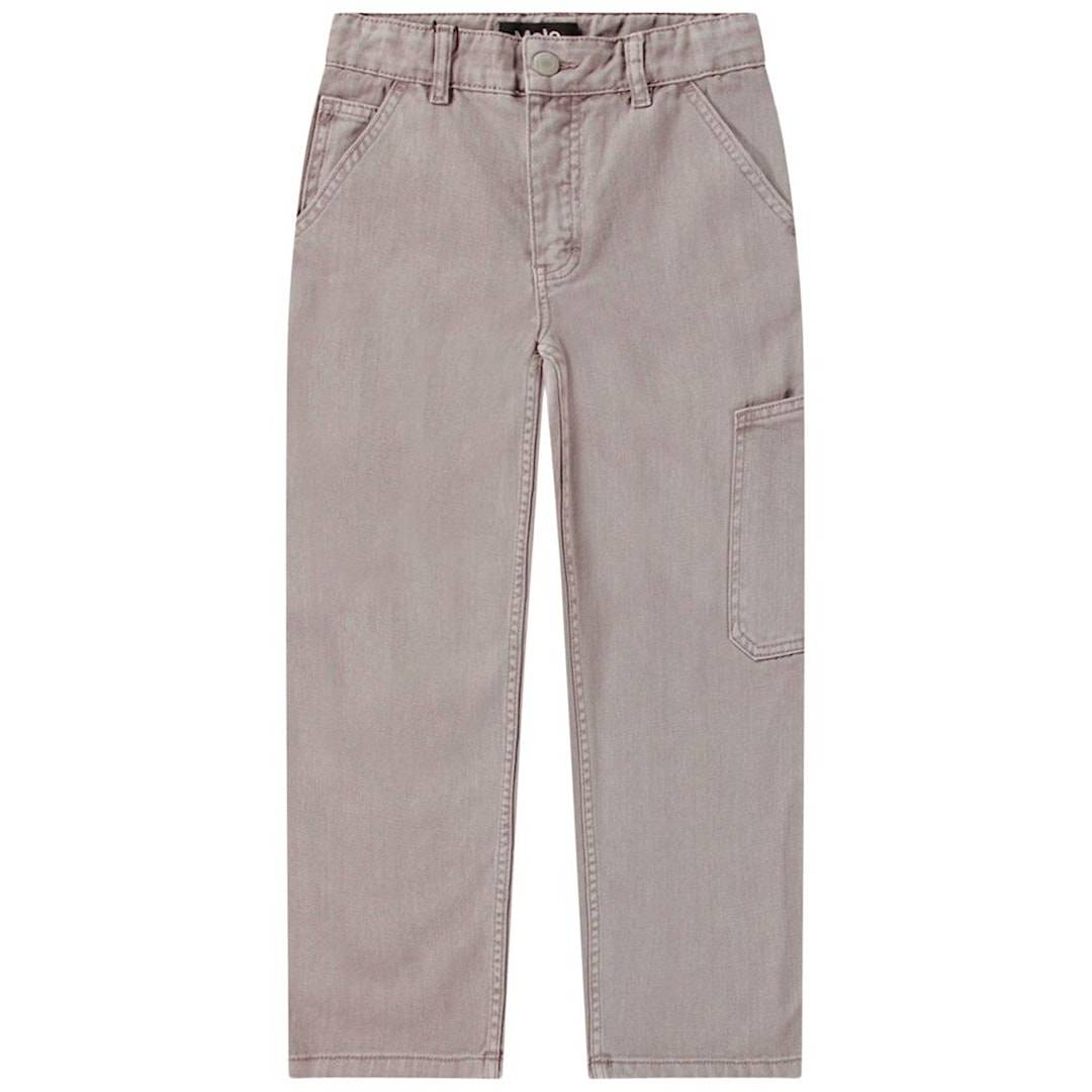 Molo Archer Woven Pants Cinder Rock 92 cm Grå 92 cm Drenge