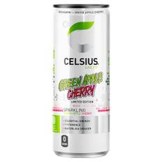 Celsius, 355 ml Green Apple Cherry