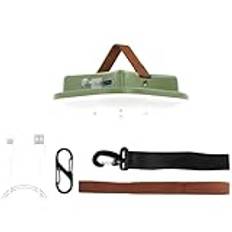 Gvvsjgdbis Uppladdningsbart campingljus utomhusljus magnetisk sugning nödsituation bilunderhållsarbete LED-lykta USB-ficklampa enkel installation