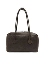 MARGESHERWOOD Leather Shoulder Bag — Brown