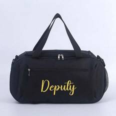 Customized Embroidered Fitness Bag, Men's Shoulder Basketball Sports Travel Bag, Women's Large Capacity Yoga Bag, Fashion Anniversary Gift, Birthday G - Multicolor
