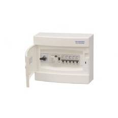 Komplett normcentral i plast, 1x12 moduler