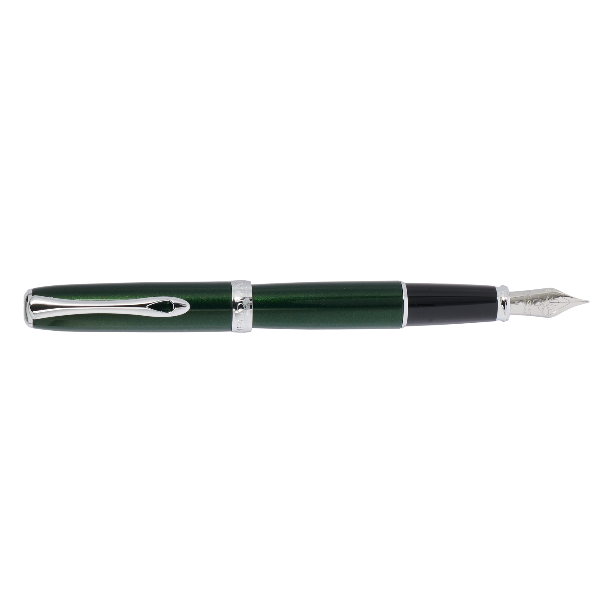 Reservoarpenna Diplomat Excellence A² Evergreen Chrome (ef/f/m)