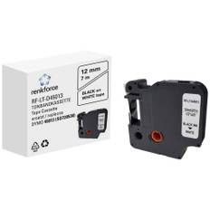 Märkband Renkforce RF-LT-D45013 Kompatibel Ersätter DYMO D1 - 45013 12 mm Bandfärg: Vit Skriftfärg: Svart 7 m