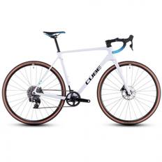 Cube Cross Race C:62 Race polarwhite´n´blue 2025 - RH 61 cm