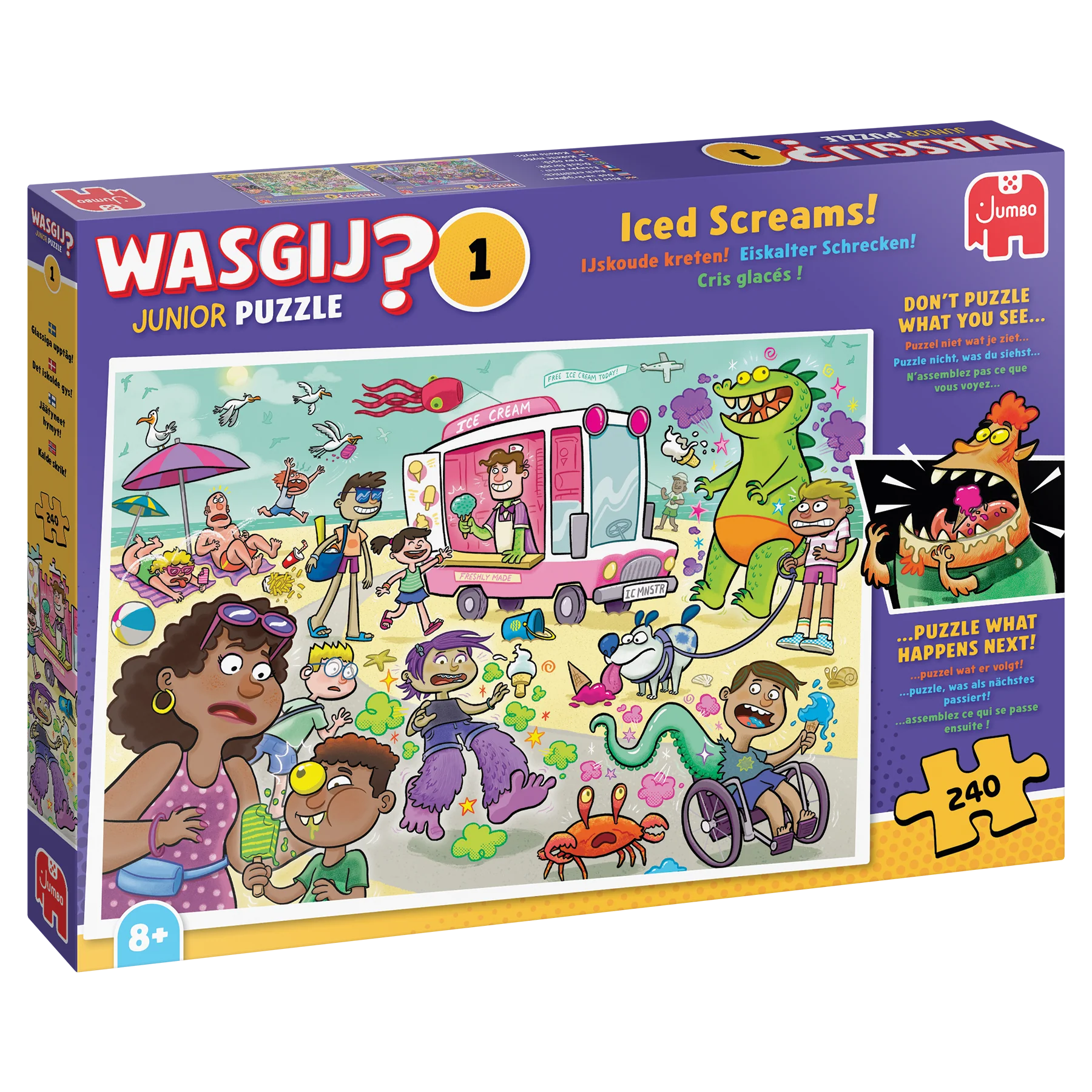Wasgij Junior 1 Iced Screams - 240 brikker