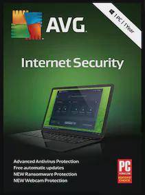 AVG Internet Security (PC) (1 User, 1 Year) - AVG Key - GLOBAL