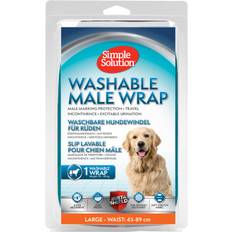 Simple Solution Vaskebar ble til mandlige hunde - Stor