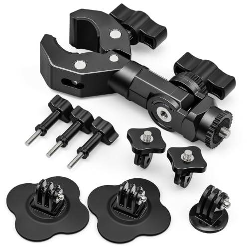 Motorcykelfäste paket för Insta 360 X5 X4 X6 GoPro Hero 13 DJI Pocket
