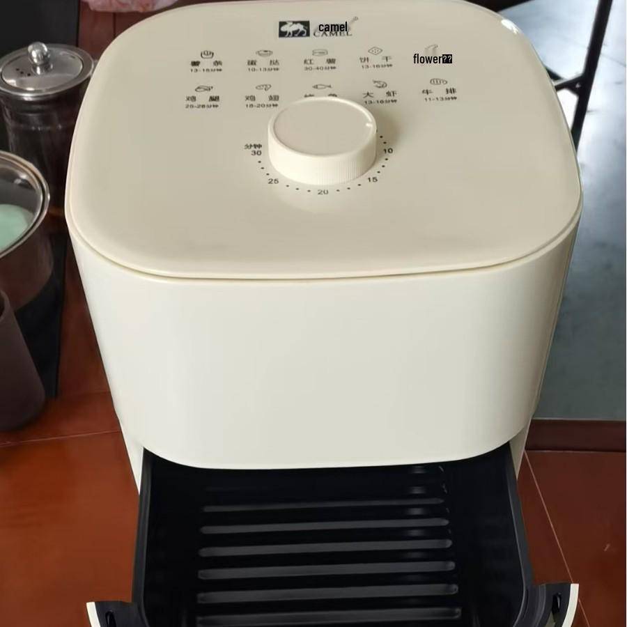 Kamel 4L Smart Airfryer: Oljefritt multifunktionellt ugn och elektrisk fritös med stor kapacitet