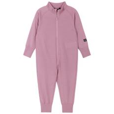 Reima Parvin Overall I Uld Grey Pink  Grey Pink-110 cm Wool Lyserød  110 cm  Unisex