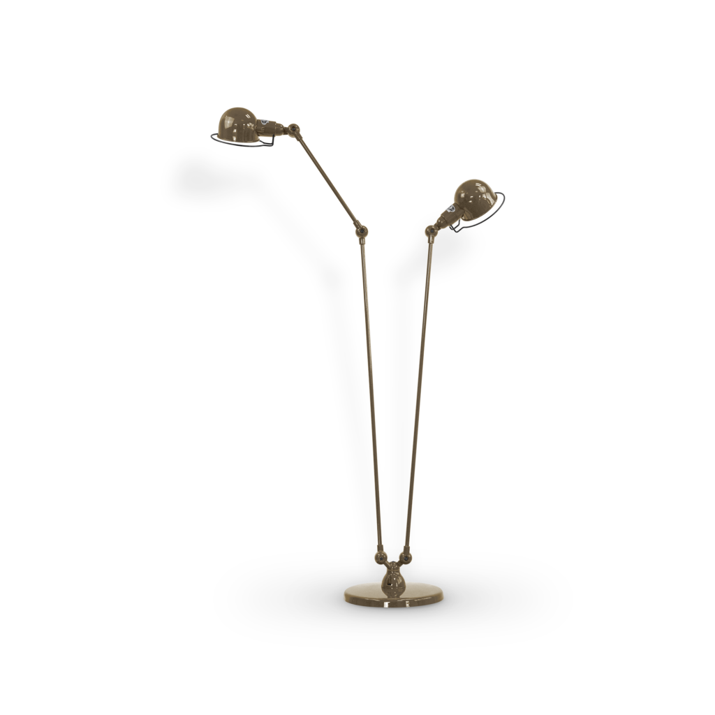 Signal SI8380 gulvlampe fra Jieldé - Pearl beige / Blank