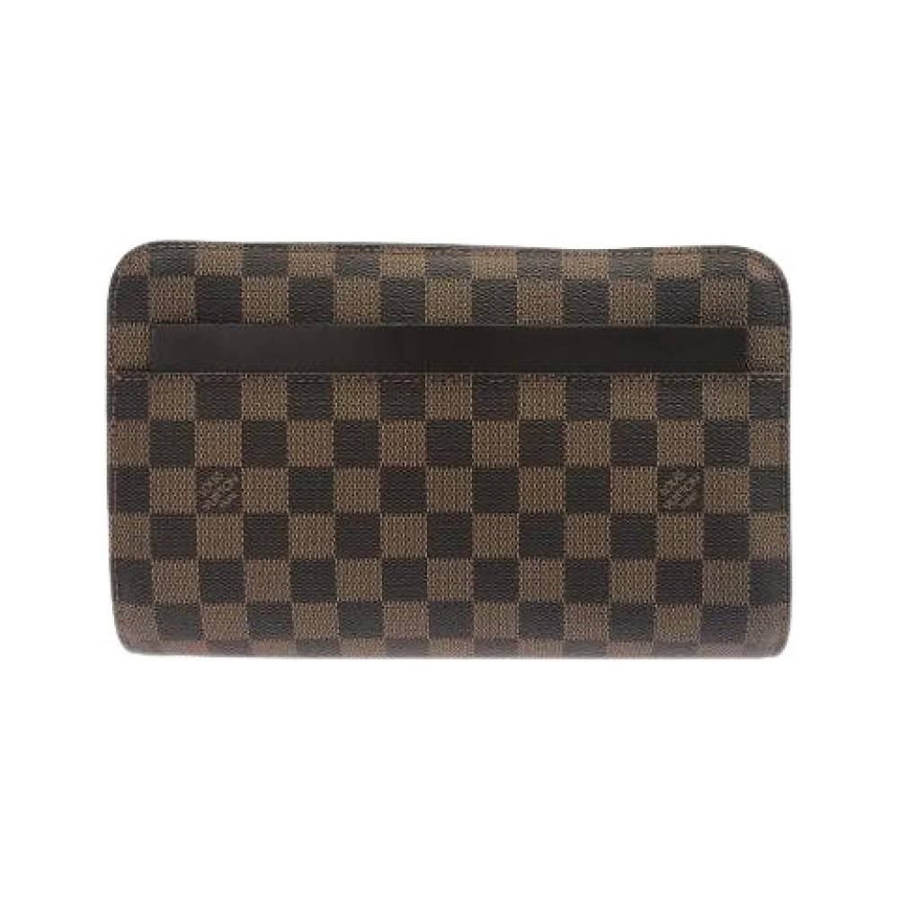 Louis Vuitton Vintage Pre-owned Damier clutch taske - Vintage - Dame - Brun - ONE SIZE - Uld