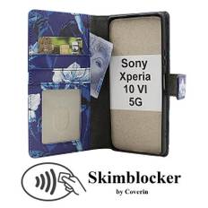 Skimblocker Sony Xperia 10 VI 5G Plånboksfodral Design