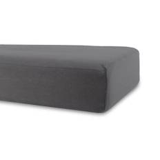 Stræklagen 60x120 cm - Antracitgrå - 100% bomuld jersey lagen - faconlagen til babymadras