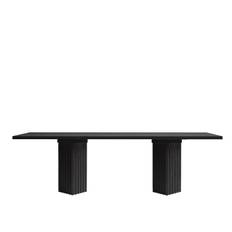 101 Copenhagen - Arc Matbord Coffee Black Oak 250cm från Sleepo - Svart ((LxDxH): 250 x 95 x 74 cm)