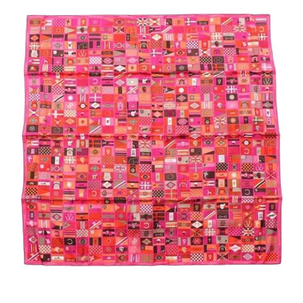 Hermès Vintage - Pre-owned En Voyage Scarf Vintage - Dam - ONE Size -
