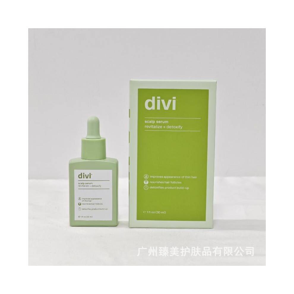 (green) Scalp Serum for Fuller Hair, Nourishing Scalp Treatment, Strengthen Hair Roots, Anti-Hair Loss, Hair Growth Serum 30ml.
