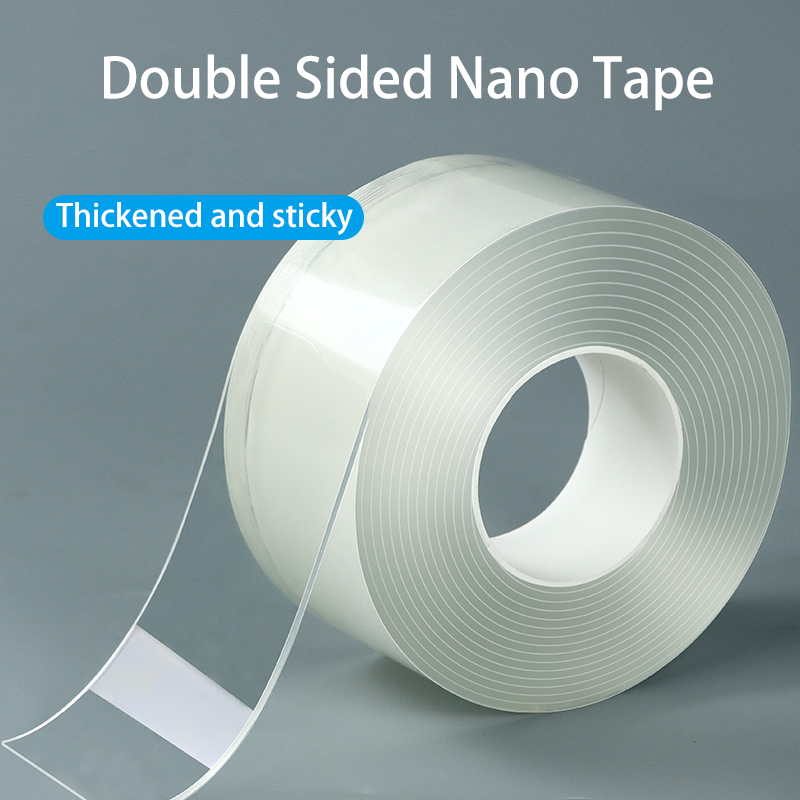 Nano Tape Double-Sided Adhesive High Viscosity Wall Fixing No Trace Left  Home Improvement Decorative Supplies