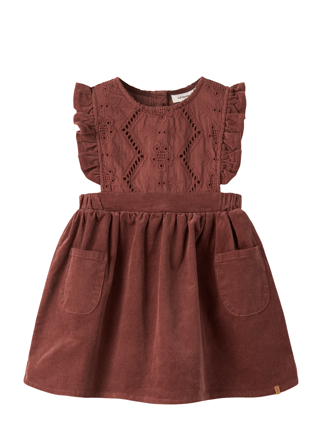 LIL'ATELIER Nmfonellas Cord Dress 1146-Hc Lil | Brown | 104