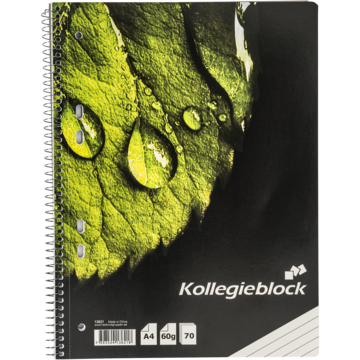 Kollegieblock Linjerat A4