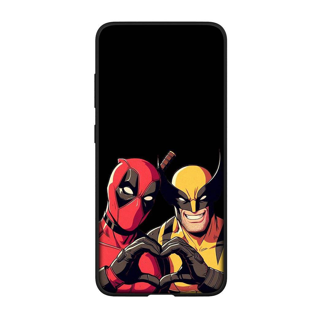 for Motorola Moto Edge 70 60 50 G54 G86 Samsung Galaxy S25 iPhone 17 16 15 Xiaomi Redmi Note 14 13 Pro Max Phone Case Cartoon Deadpool Wolverine Cover for iPhone SE 2022