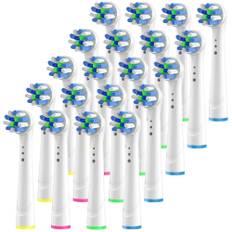 Compatible with Oral B Electric Toothbrush Replacement Brush Heads, Cross Action Toothbrush Head