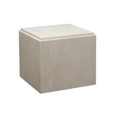 Cube side table Athen stone