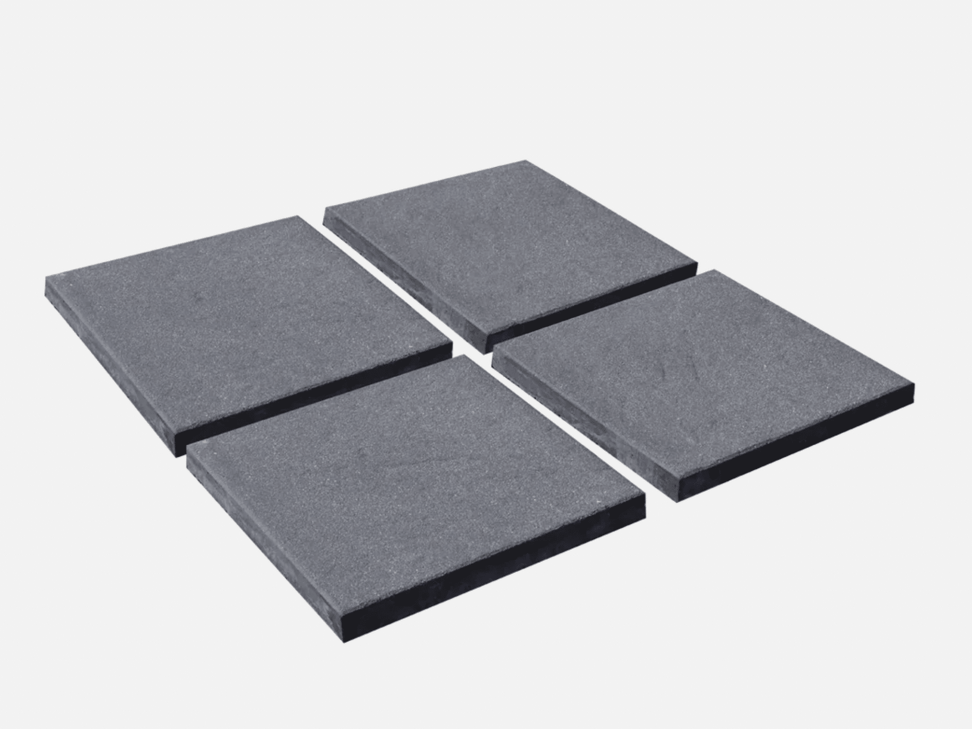 Parasolfod Sort beton til hængeparasol 4x25 KG.