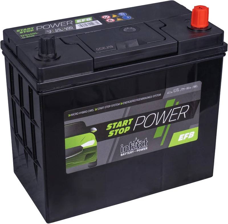 Startbatteri - Intact Start-Stop batteri EFB - 12V (45 ah / 400cca)